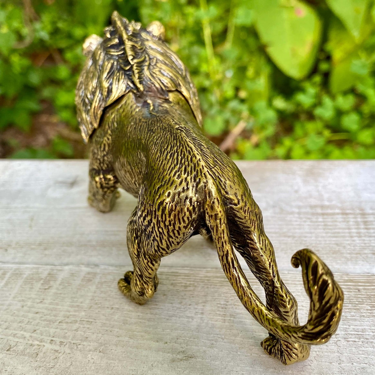 Solid Brass Lion – Symbol of Courage, Leadership & Strength
